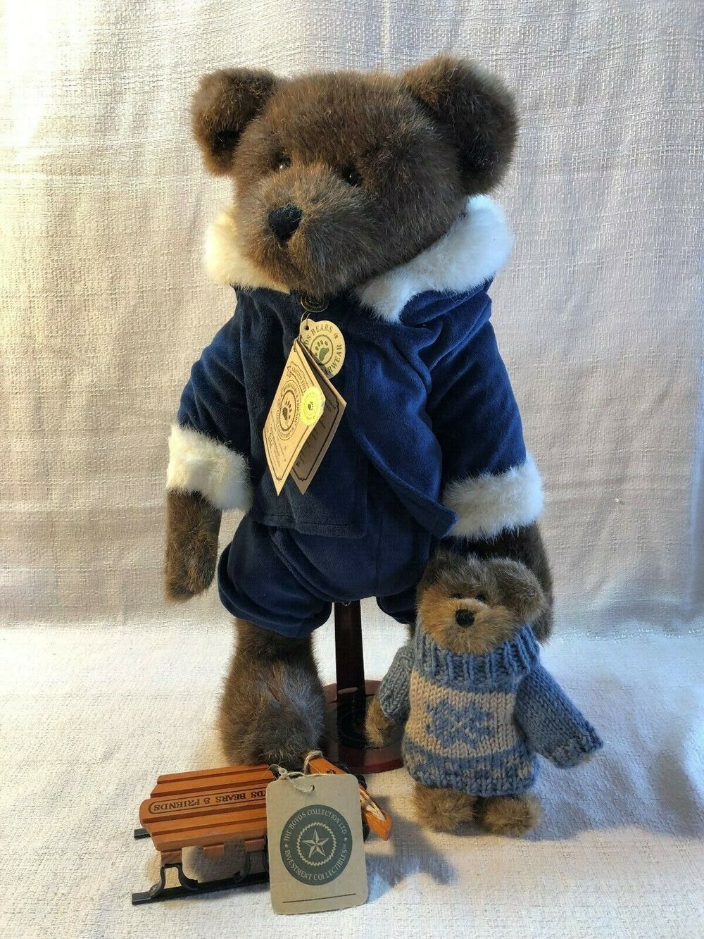 Boyds Bear The Uptown Collection Alex Berriman& Nikita Limited Ed.